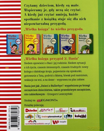 Basia Wielka Księga Przygód 2 - Zofia Stanecka [KSIĄŻKA]