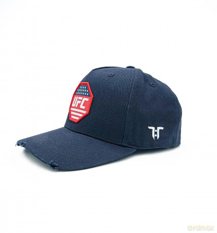 Tokyo Time: Unisex Baseball Cap: UFC Octogon Flag (Navy Blue)