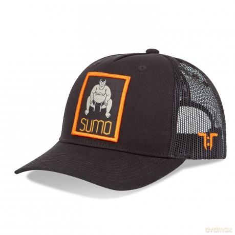 Tokyo Time: Unisex Mesh Back Cap: Sumo (Black)