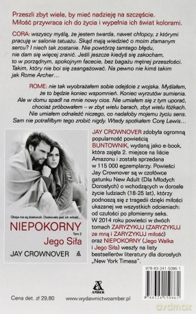 Jego Walka Niepokorny Tom 1 - Jay Crownover [KSIĄŻKA]