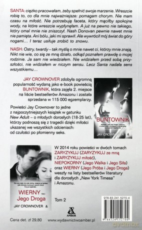 Jego Próba Wierny Tom 1 - Jay Crownover [KSIĄŻKA]