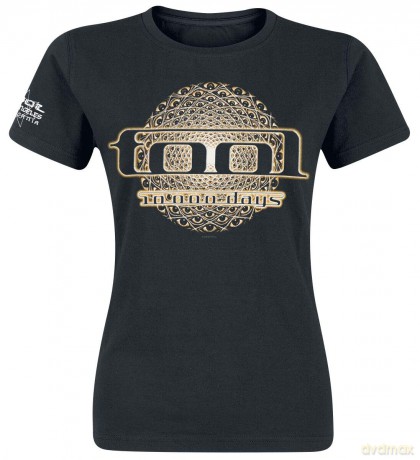 Tool: Ladies T-Shirt: Eye Geo Glow (Black) (Sleeve Print) (Medium)
