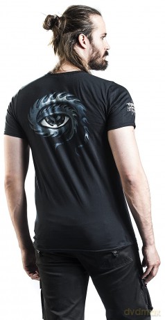 Tool: Unisex T-Shirt: Big Eye (Black) (Back & Sleeve Print) (Large)