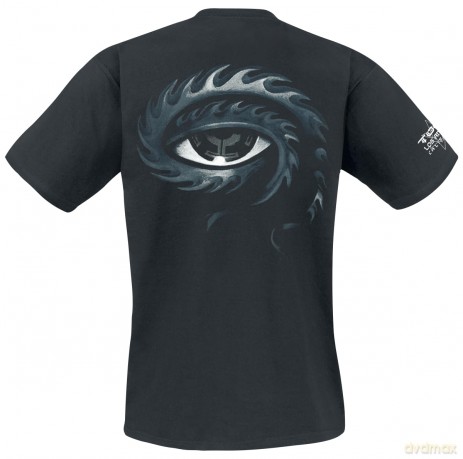 Tool: Unisex T-Shirt: Big Eye (Black) (Back & Sleeve Print) (Large)