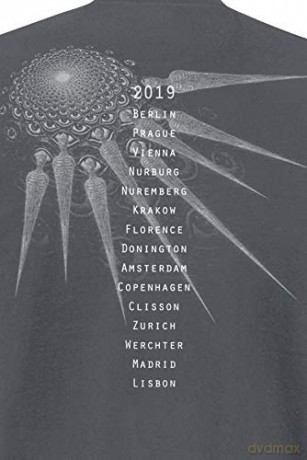Tool: Unisex T-Shirt: Spectre Spike (Charcoal Grey) (Back Print) (Large)