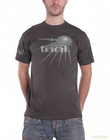 Tool: Unisex T-Shirt: Spectre Spike (Charcoal Grey) (Back Print) (Medium)