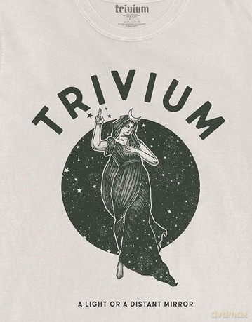 Trivium: Unisex T-Shirt: Moon Goddess (Natural) (X-Large)