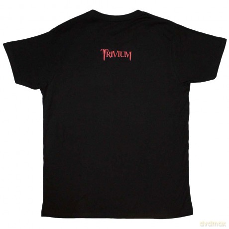 Trivium: Unisex T-Shirt: Shogun (Black) (Back Print) (Medium)