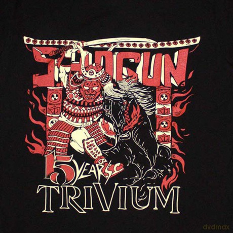 Trivium: Unisex T-Shirt: Shogun (Black) (Back Print) (Medium)