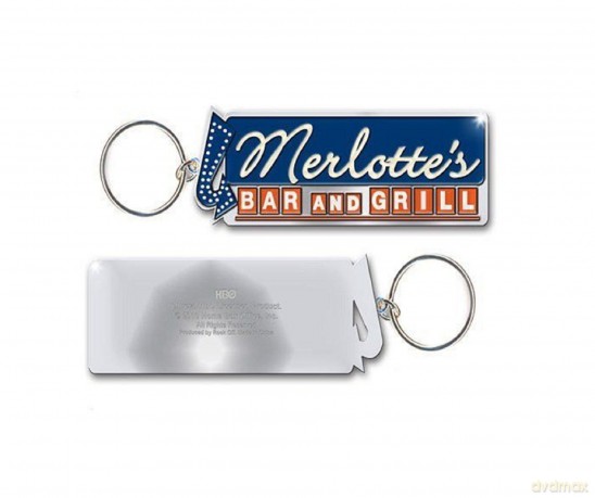 True Blood Fridge Enamel Keychain: Merlotte S: True Blood Standard Key-Chain: Merlottes