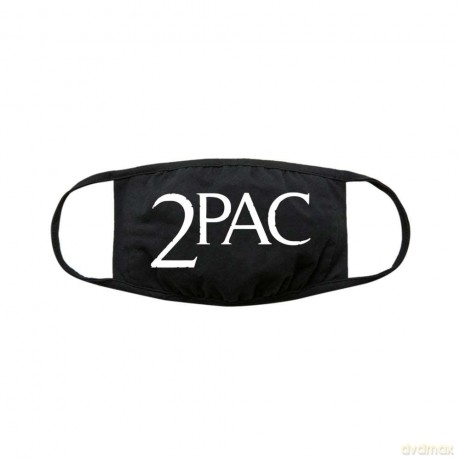 Tupac: Face Mask: Logo (Black)