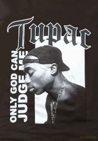 Tupac: Ladies T-Shirt: Only God Text (Black) (16)