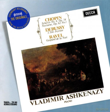 Vladimir Ashkenazy: Chopin,Debussy,Ravel [CD]