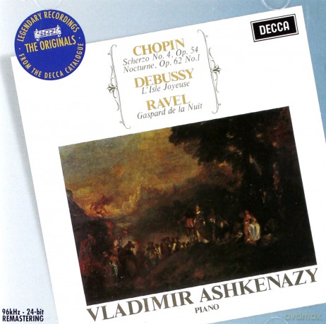 Vladimir Ashkenazy: Chopin,Debussy,Ravel [CD]