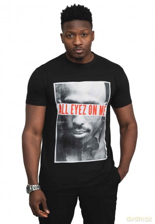 Tupac: Men's Tee: All Eyez (Large)