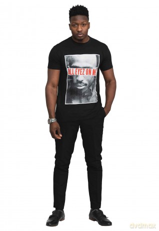 Tupac: Men's Tee: All Eyez (Large)