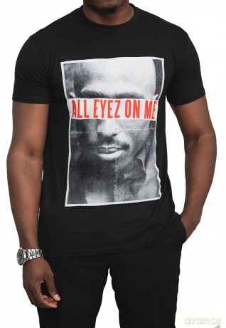 Tupac: Men's Tee: All Eyez (Large)