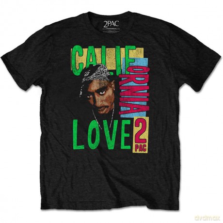 Tupac: Men's Tee: California Love (X-Large)