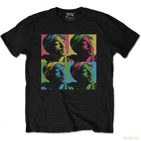 Tupac: Men's Tee: Pop Art (Medium)