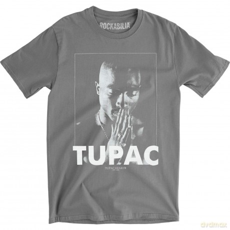 Tupac: Men's Tee: Praying (X-Large)
