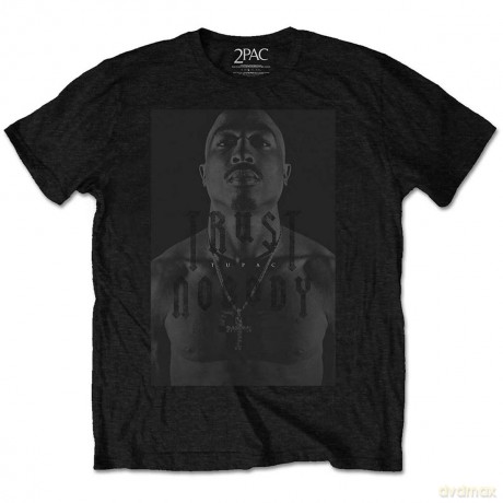 Tupac: Men's Tee: Trust no one (Medium)