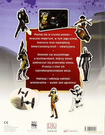 Rebelianci Kontra Imperium Gwiezdne Wojny Rebelianci (Star Wars) [KSIĄŻKA]