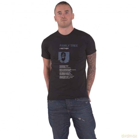 Tupac: Unisex T-Shirt: Family Tree (Black) (Small)