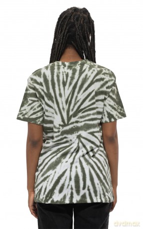 Tupac: Unisex T-Shirt: Gothic Logo (Green) (Wash Collection) (Small)