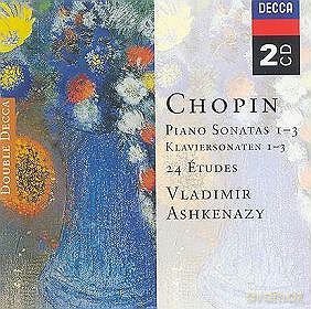 Vladimir Ashkenazy: Chopin: Sonates, Etudes, Fantaisie [2CD]