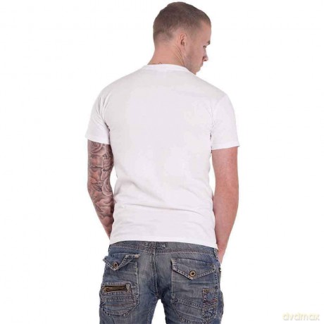Tupac: Unisex T-Shirt: Transmit (White) (Large)