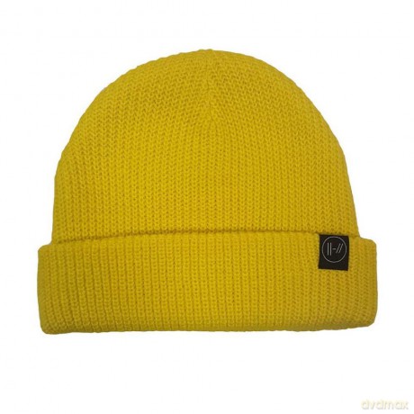 Twenty One Pilots: Unisex Beanie Hat: Double Bars (Yellow)
