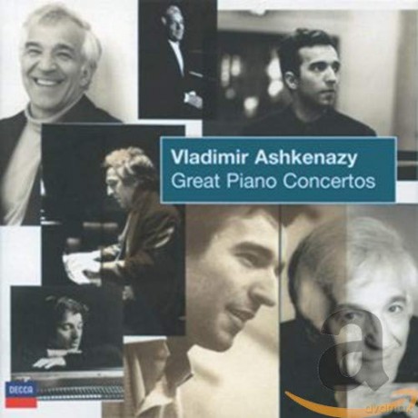 Vladimir Ashkenazy: Great Piano Concertos [10CD]