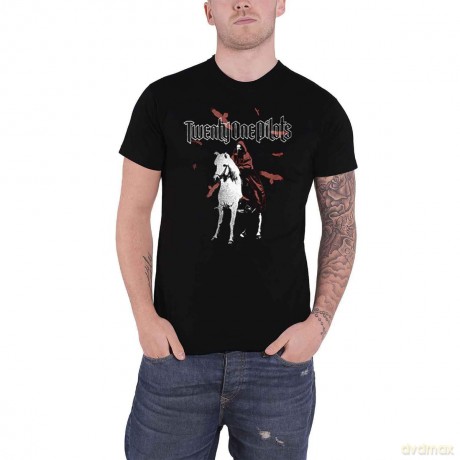 Twenty One Pilots: Unisex T-Shirt: Bishop (Black) (Medium)