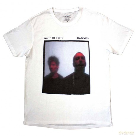 Twenty One Pilots: Unisex T-Shirt: Red Film (White) (Medium)