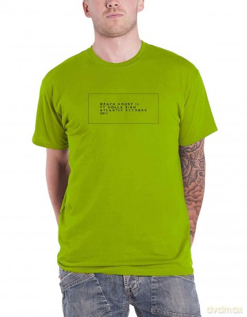 Ty Dolla Sign: Unisex T-Shirt: Lambo Box House (Green) (Back Print) (Large)