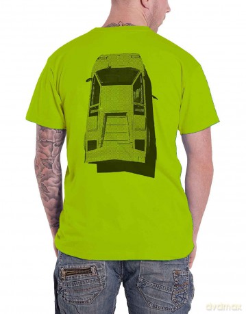 Ty Dolla Sign: Unisex T-Shirt: Lambo Box House (Green) (Back Print) (Large)