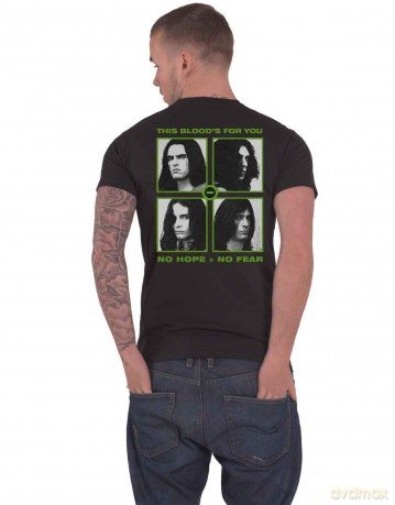 Type O Negative: Unisex T-Shirt: Green Man (Black) (Back Print) (Small)