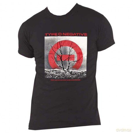 Type O Negative: Unisex T-Shirt: Red Water (Black) (Small)