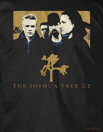 U2: Unisex T-Shirt: Joshua Tree (Black) (Large)