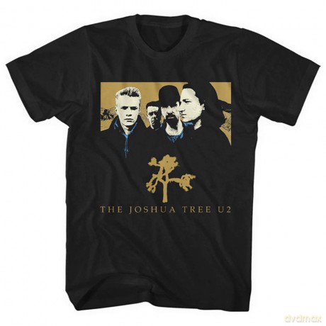 U2: Unisex T-Shirt: Joshua Tree (Black) (X-Large)