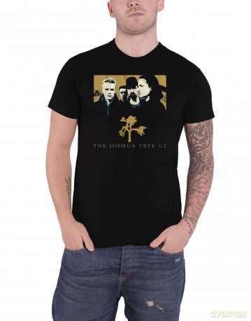 U2: Unisex T-Shirt: Joshua Tree (Black) (XX-Large)