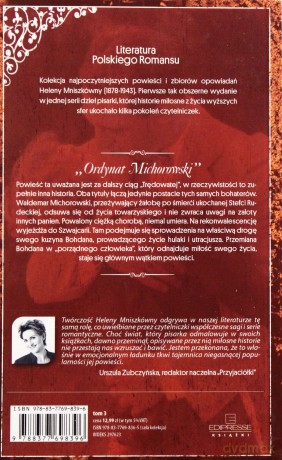 Ordynat Michorowski - Helena Mniszkówna [KSIĄŻKA]