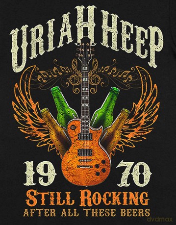 Uriah Heep: Unisex T-Shirt: Still Rocking (Black) (XX-Large)