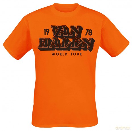 Van Halen: Unisex Tee: World Tour '78 (Medium)