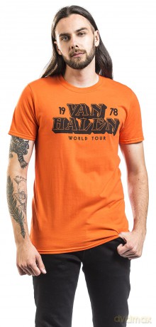 Van Halen: Unisex Tee: World Tour '78 (Medium)