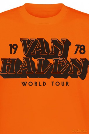 Van Halen: Unisex Tee: World Tour '78 (X-Large)