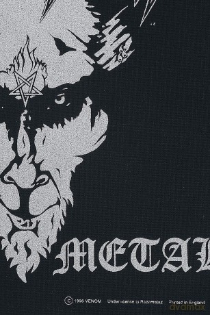 Venom: Back Patch: Black Metal