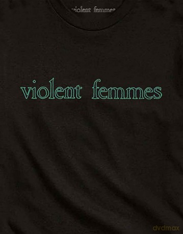 Violent Femmes: Unisex T-Shirt: Green Vintage Logo (Black) (XX-Large)