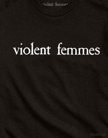 Violent Femmes: Unisex T-Shirt: White Vintage Logo (Black) (XX-Large)