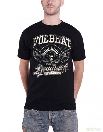 Volbeat: Men's Tee: Rise from Denmark (Small)
